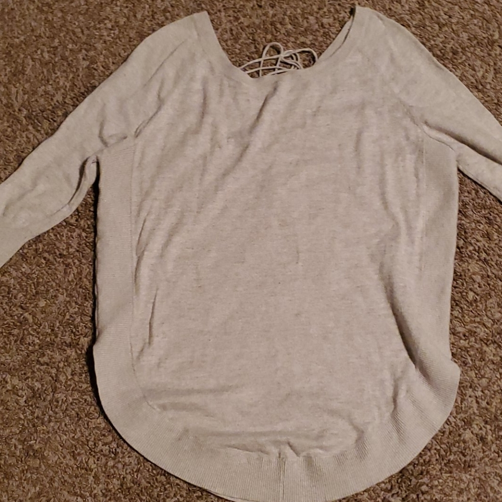Express oatmeal sweater
